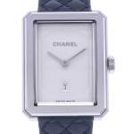 Montre d'occasion CHANEL Boy-Friend femme quartz bracelet cuir d'origine - vue D1