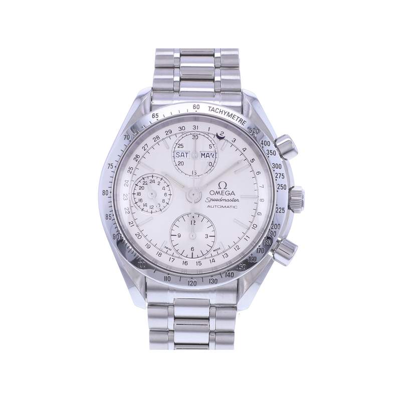 Montre d'occasion OMEGA Speedmaster Day-Date homme automatique bracelet acier - vue 1