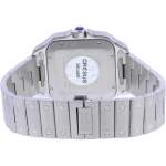 Montre d'occasion CARTIER Santos Grand Modèle homme automatique bracelet acier - vue 3