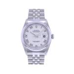 Montre d'occasion ROLEX DateJust 36 homme mouvement automatique certifié (cosc) bracelet acier - vue 1