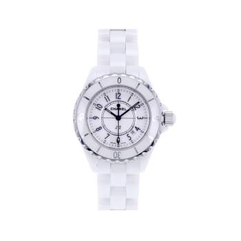 Montre d'occasion CHANEL J12 33 mm femme quartz bracelet céramique