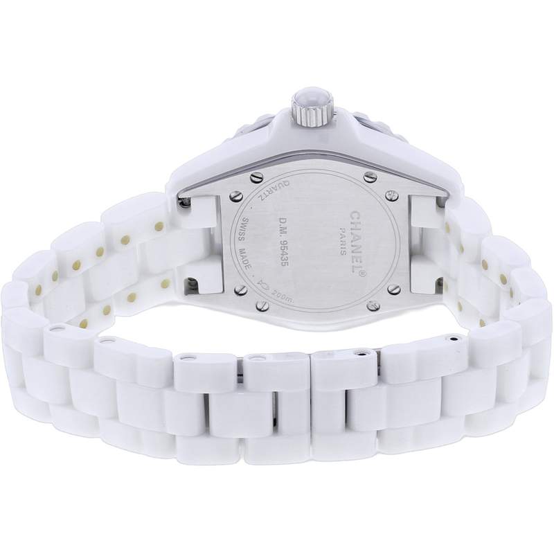 Montre d'occasion CHANEL J12 33 mm femme quartz bracelet céramique - vue 3