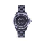 Montre d'occasion CHANEL J12 33 mm Phantom femme quartz bracelet céramique - vue 1
