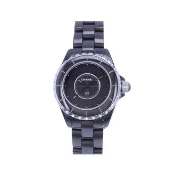 Montre d'occasion CHANEL J12 33 mm Phantom femme quartz bracelet céramique