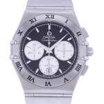 Montre d'occasion OMEGA Constellation Double Eagle homme quartz bracelet acier - vue D1