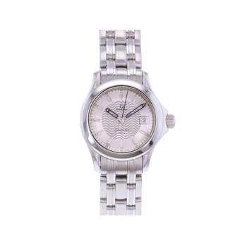 Montre d'occasion OMEGA Seamaster 120 27mm femme quartz bracelet acier