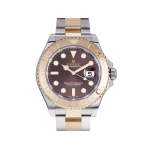 Montre d'occasion ROLEX Yacht-Master 40 homme mouvement automatique certifié (cosc) bracelet or rose 750/000 et acier - vue 1