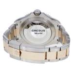 Montre d'occasion ROLEX Yacht-Master 40 homme mouvement automatique certifié (cosc) bracelet or rose 750/000 et acier - vue 3