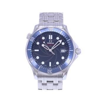Montre d'occasion OMEGA Seamaster Diver 300 m 007 homme mouvement automatique certifié (cosc) bracelet acier