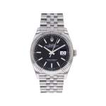 Montre d'occasion ROLEX DateJust 36 homme mouvement automatique certifié (cosc) bracelet acier - vue 1