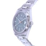 Montre d'occasion ROLEX DateJust 41 Mint homme mouvement automatique certifié (cosc) bracelet acier - vue D2