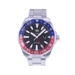 Montre d'occasion TAG HEUER Aquaracer GMT homme automatique bracelet acier - vue 1