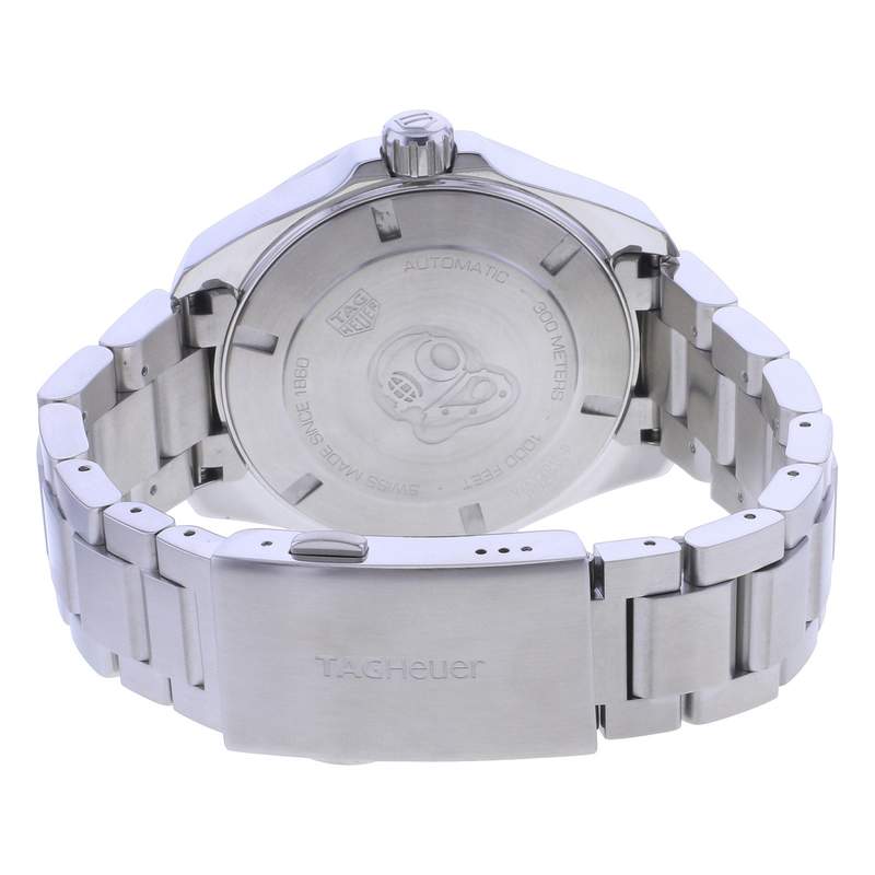 Montre d'occasion TAG HEUER Aquaracer GMT homme automatique bracelet acier - vue 3