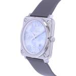 Montre d'occasion BELL & ROSS BRS Camouflage homme quartz bracelet cuir d'origine - vue D2