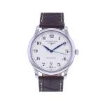 Montre d'occasion LONGINES Master Collection homme automatique bracelet cuir d'origine - vue 1