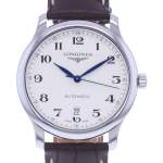 Montre d'occasion LONGINES Master Collection homme automatique bracelet cuir d'origine - vue D1
