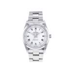 Montre d'occasion ROLEX Air King Precision homme mouvement automatique certifié (cosc) bracelet acier - vue 1