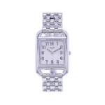 Montre d'occasion HERMES Cape Cod Argent femme quartz bracelet acier - vue 1