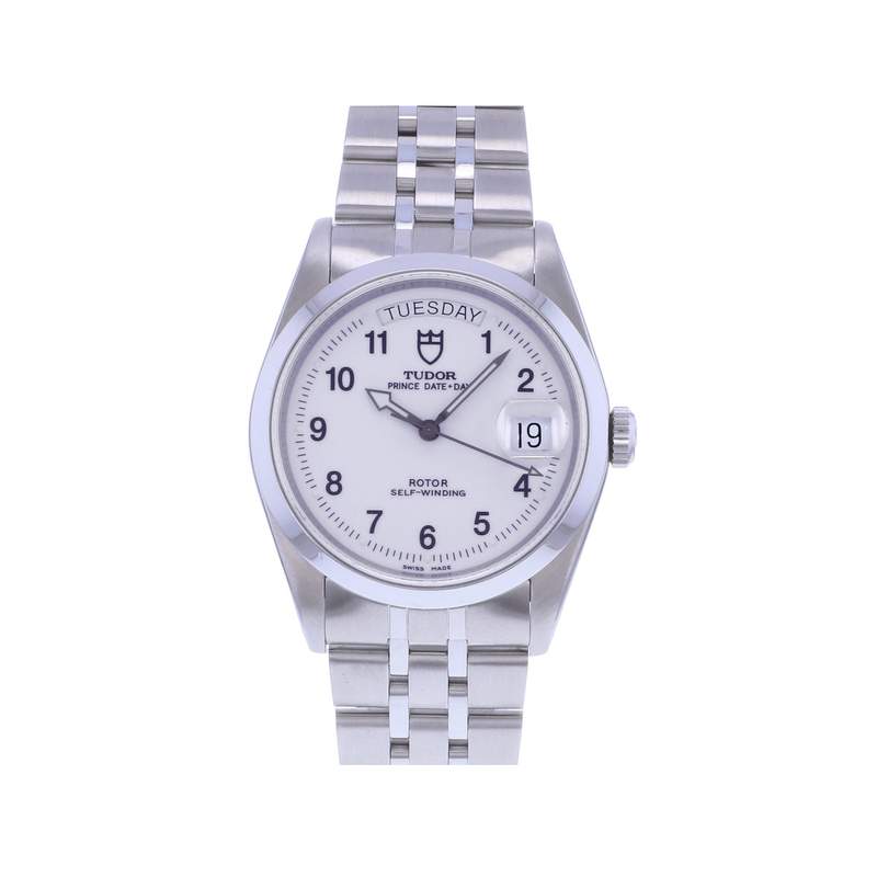 Montre d'occasion TUDOR Prince Day-Date homme automatique bracelet acier - vue 1