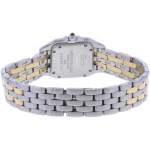 Montre d'occasion CARTIER Panthère Petit Modèle femme quartz bracelet or jaune 750/000 et acier - vue 3