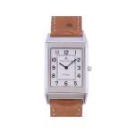 Montre d'occasion JAEGER LECOULTRE Reverso Classique mixte quartz bracelet cuir - vue 1