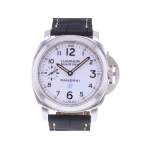 Montre d'occasion PANERAI Luminor Marina Logo 3 Days homme mécanique bracelet cuir cresus - vue 1