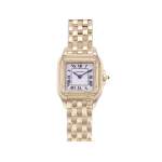 Montre d'occasion CARTIER Panthère Petit Modèle femme quartz bracelet or jaune 750/000 - vue 1