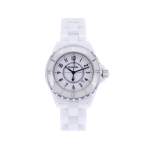 Montre d'occasion CHANEL J12 33 mm femme quartz bracelet céramique - vue 1