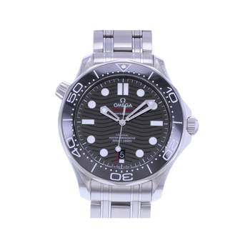 Montre d'occasion OMEGA Seamaster Diver 300 m Co-Axial Master Chronometer homme automatique bracelet acier