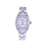 Montre d'occasion ROLEX Date Lady femme mouvement automatique certifié (cosc) bracelet acier - vue 1