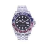 Montre d'occasion ROLEX GMT-Master II Pepsi homme mouvement automatique certifié (cosc) bracelet acier - vue 1