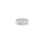 Bague d'occasion CARTIER Love homme or blanc 750/1000 - vue 2