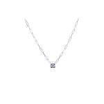 Collier d'occasion DINH VAN Le Cube Diamant Grand Modèle femme or blanc 750/1000 - vue 1