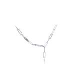 Collier d'occasion DINH VAN Le Cube Diamant Grand Modèle femme or blanc 750/1000 - vue 2