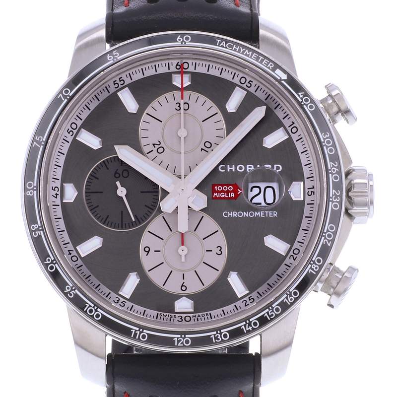 Montre d'occasion CHOPARD Mille Miglia Race Édition homme mouvement automatique certifié (cosc) bracelet caoutchouc - vue D1