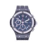 Montre d'occasion HUBLOT Big Bang 41 Diamants mixte automatique bracelet caoutchouc - vue 1