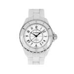 Montre d'occasion CHANEL J12 38 mm femme automatique bracelet céramique - vue 1