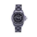 Montre d'occasion CHANEL J12 33 mm Quartz femme quartz bracelet céramique - vue 1