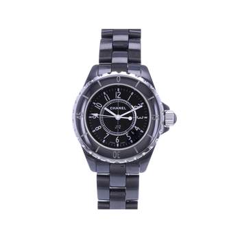 Montre d'occasion CHANEL J12 33 mm Quartz femme quartz bracelet céramique