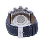Montre d'occasion BREITLING Chronomat 44 homme mouvement automatique certifié (cosc) bracelet cuir cresus - vue 3