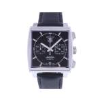 Montre d'occasion TAG HEUER Monaco homme automatique bracelet cuir cresus - vue 1