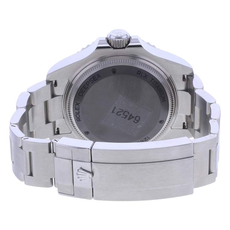 Montre d'occasion ROLEX Sea-Dweller DeepSea homme mouvement automatique certifié (cosc) bracelet acier - vue 3