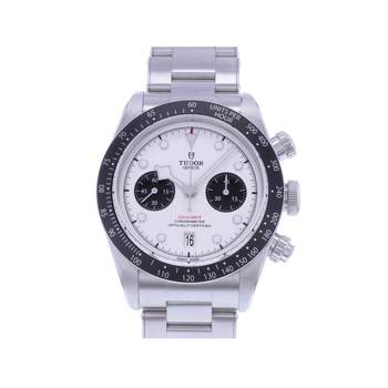 Montre d'occasion TUDOR Black Bay Chrono 41 homme mouvement automatique certifié (cosc) bracelet acier