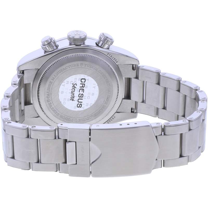 Montre d'occasion TUDOR Black Bay Chrono 41 homme mouvement automatique certifié (cosc) bracelet acier - vue 3