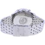 Montre d'occasion BREITLING Navitimer World homme mouvement automatique certifié (cosc) bracelet acier - vue 3