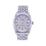 Montre d'occasion ROLEX DateJust 36 mixte mouvement automatique certifié (cosc) bracelet acier - vue 1