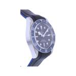 Montre d'occasion TUDOR Black Bay Heritage homme mouvement automatique certifié (cosc) bracelet cuir cresus - vue 2