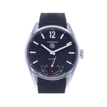 Montre d'occasion TAG HEUER Carrera Calibre 1 homme mécanique bracelet caoutchouc