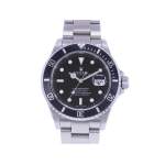 Montre d'occasion ROLEX Submariner Date homme mouvement automatique certifié (cosc) bracelet acier - vue 1