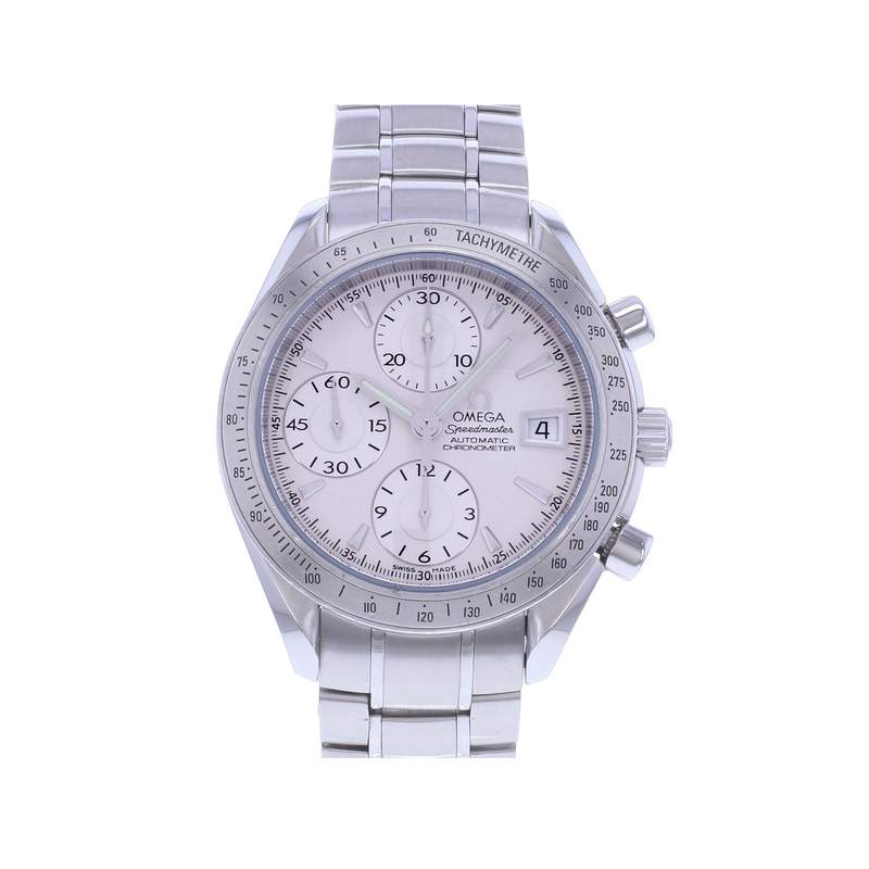 Montre d'occasion OMEGA Speedmaster Date homme automatique bracelet acier - vue 1